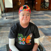 Guadalupe, a patient treated with ZEVASKYN, smiling