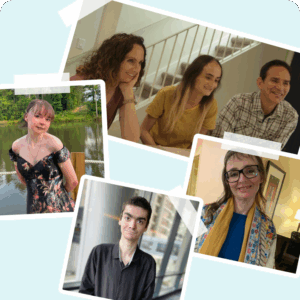 Strong Together Network collage of patients and caregivers